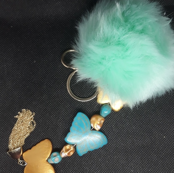 Keyring pompom - Picture 2 of 2